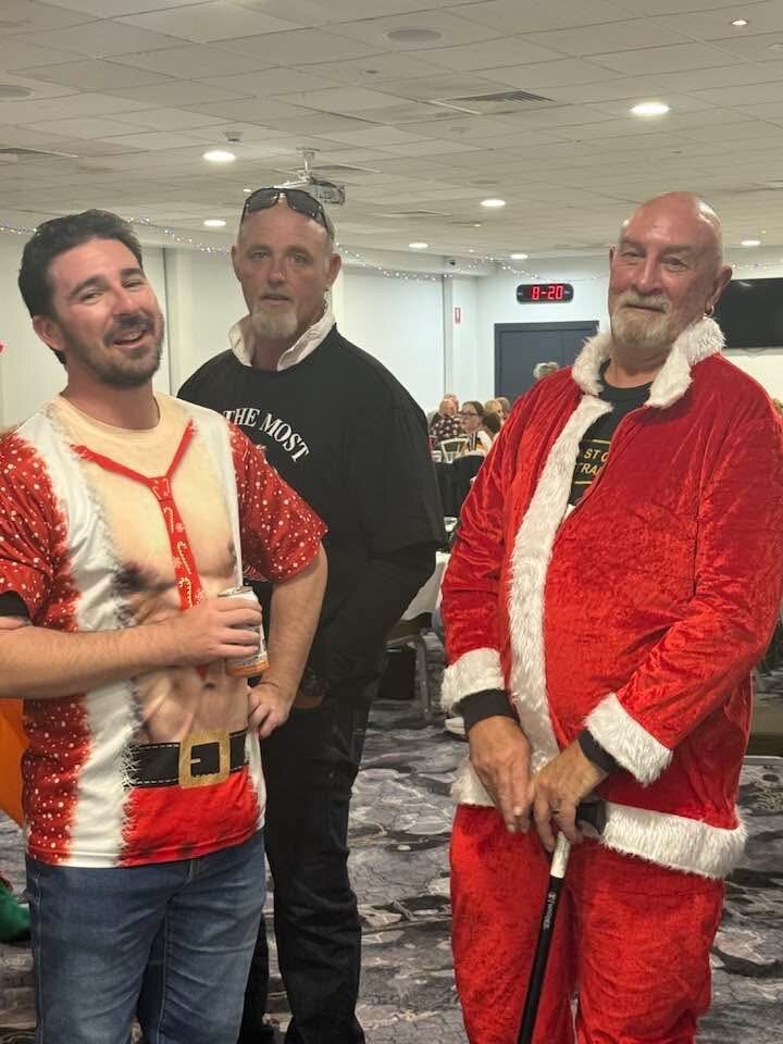 GAHOG riders at the Grafton RSL on Saturday night