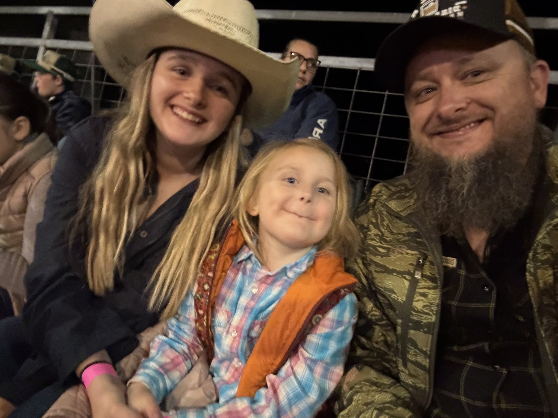 Shane, Zoe and Letty at Dalby Cowboy Wars